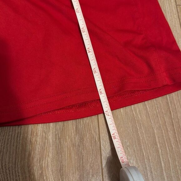 Under armour red athletic shorts size youth large boys - Picture 6 of 8